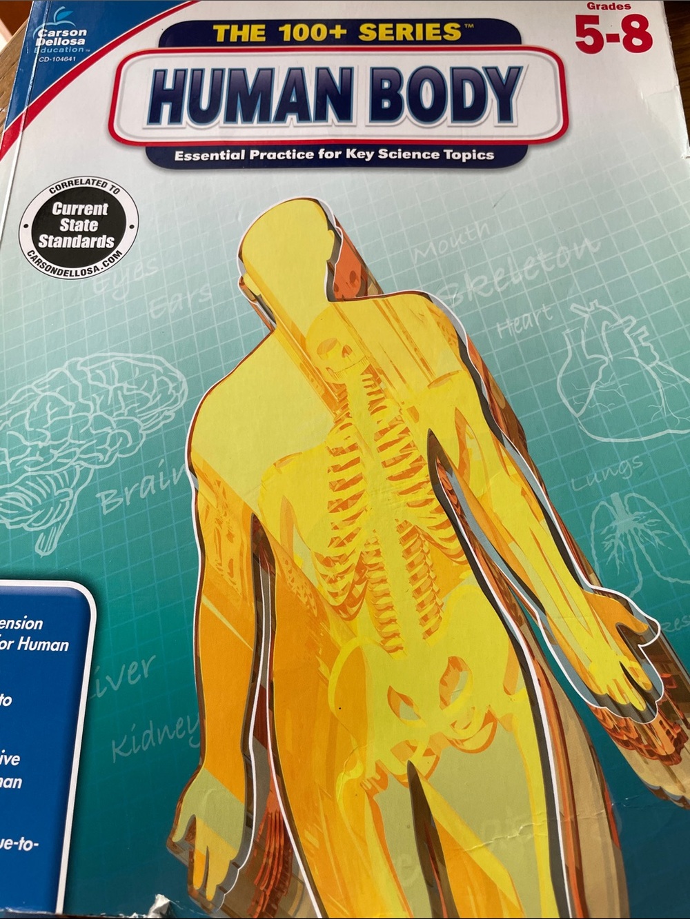 The Human Body Grades 5-8 Resource Book with 100+ Activities